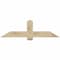 Ekena Millwork Eugene Rough Sawn Timber Gable Bracket, Douglas Fir, 60"W x 17"H x 4"D x 6"F, 7/12 Pitch GBW060X17X0406EUG00RDF - alternate 1